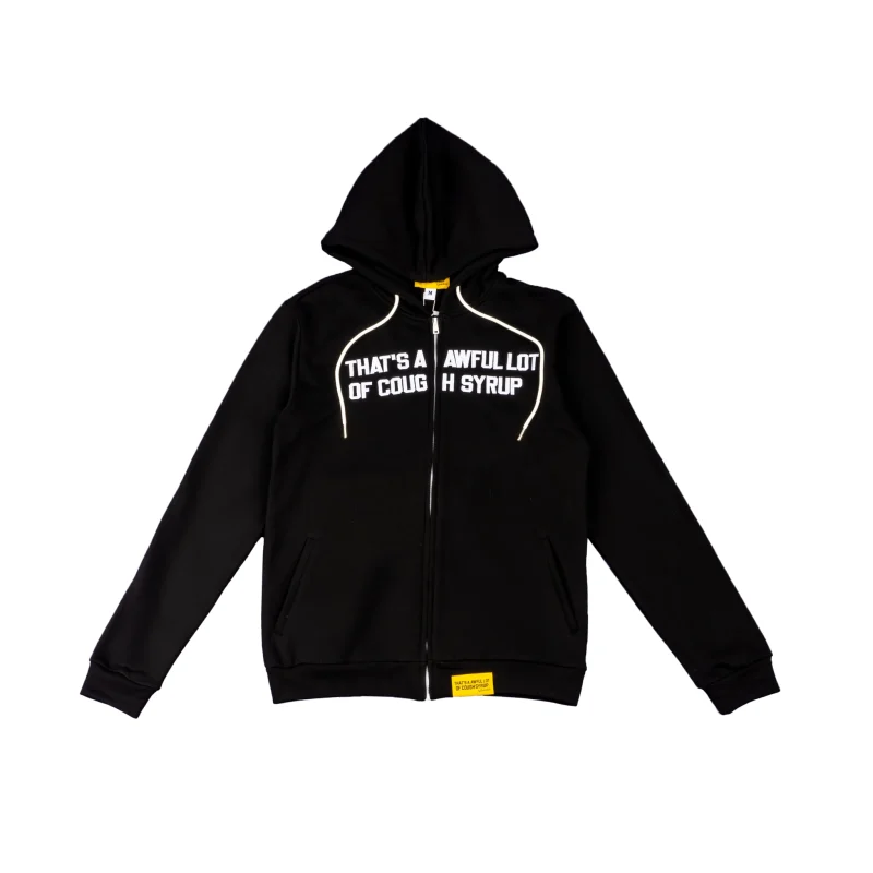 Classic Embroidered Zip-Up Hoodie