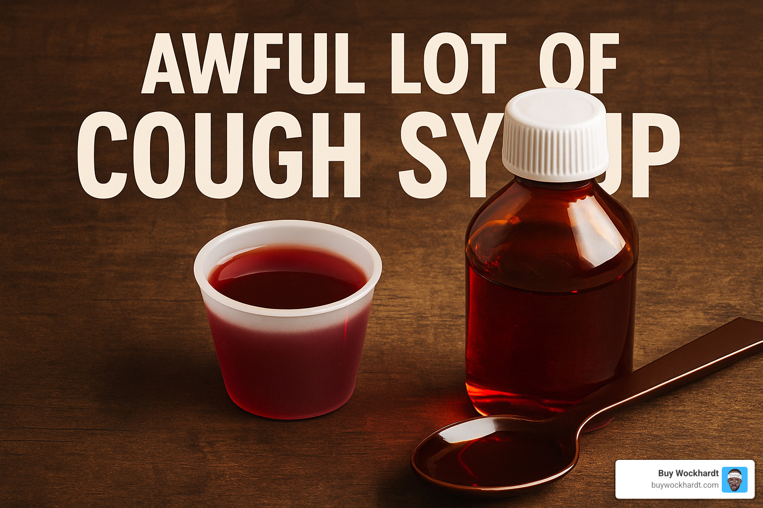 awful lot of cough syrup
